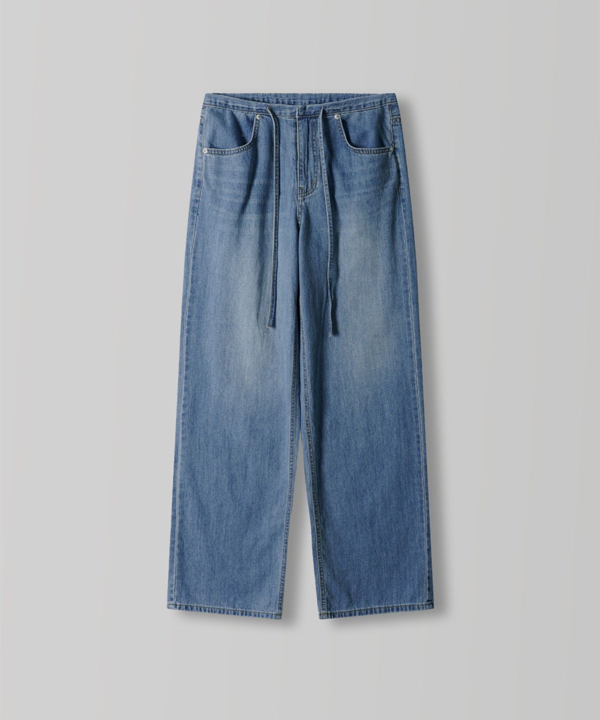 108파운드(108POUND) Waist Tie Denim_Light Blue