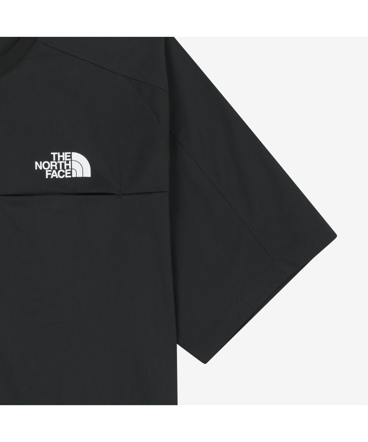 노스페이스(THE NORTH FACE) NT7US29J 브릴로 포켓 반팔 티 BLACK