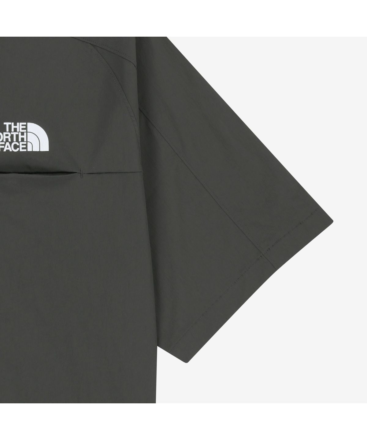 노스페이스(THE NORTH FACE) NT7US29K 브릴로 포켓 반팔 티 DARK GRAY