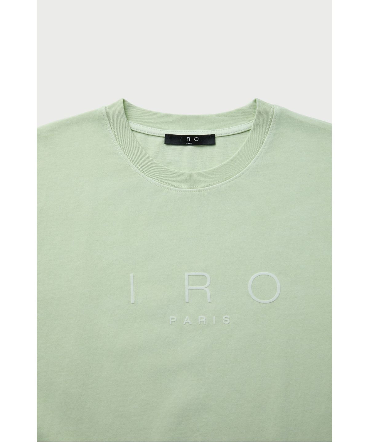 이로(IRO) CORIN 로고 코튼 티셔츠 IRTAM26006BEX