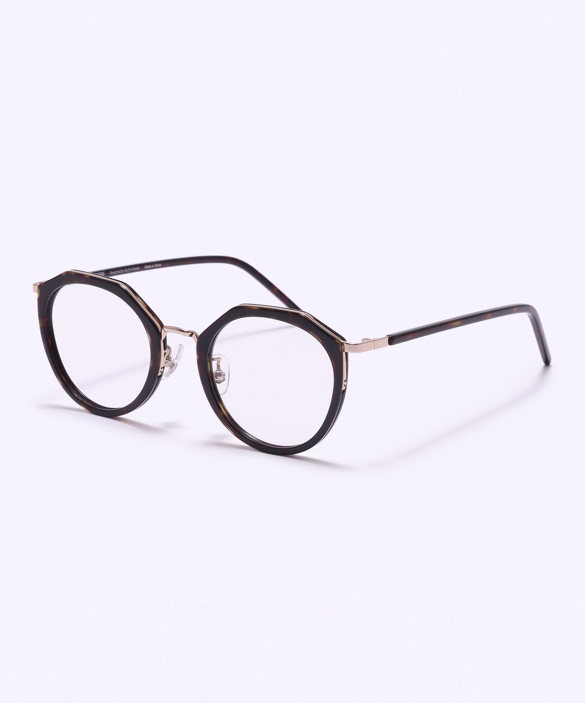 알로아이웨어(ALO EYEWEAR) [SILVERBITE] SBG9603 1824G 마가렛 솔텍스 톨토이즈 안경테 블루라이트 렌즈 선택