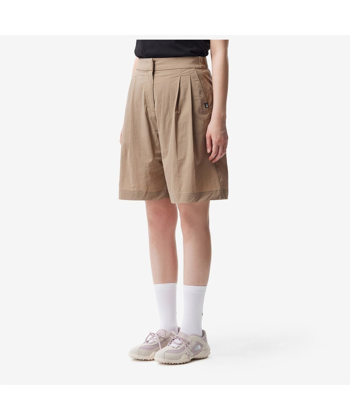 노스페이스(THE NORTH FACE) NS6NS45B 여성 프로스트 쇼츠 LIGHT BROWN