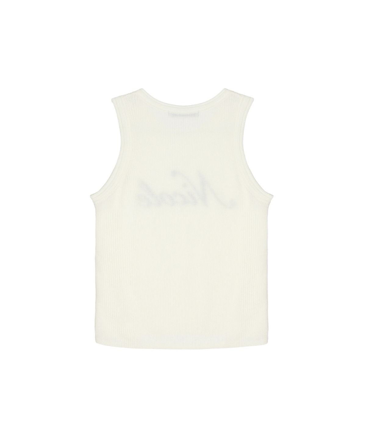닉앤니콜(NICK&NICOLE) NICOLE RIBBED SLEEVELESS TOP_CREAM