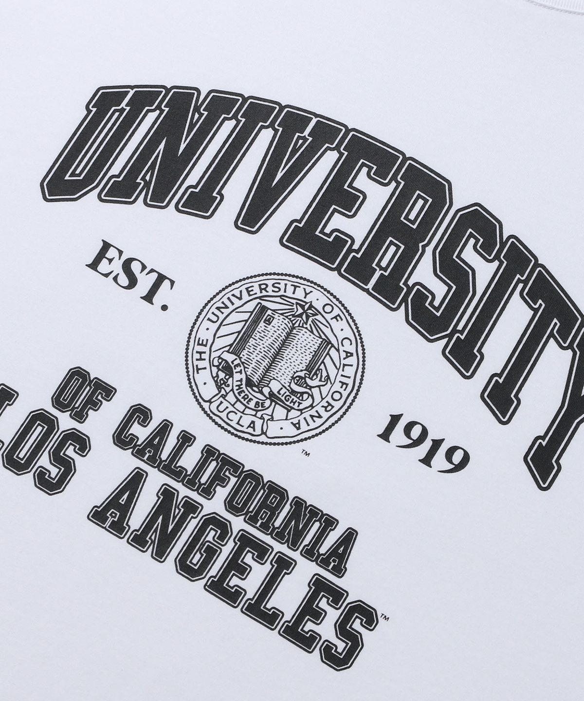 유씨엘에이(UCLA) 남녀공용 UCLA 유니버시티 오버핏 반팔티(UC5STA7)