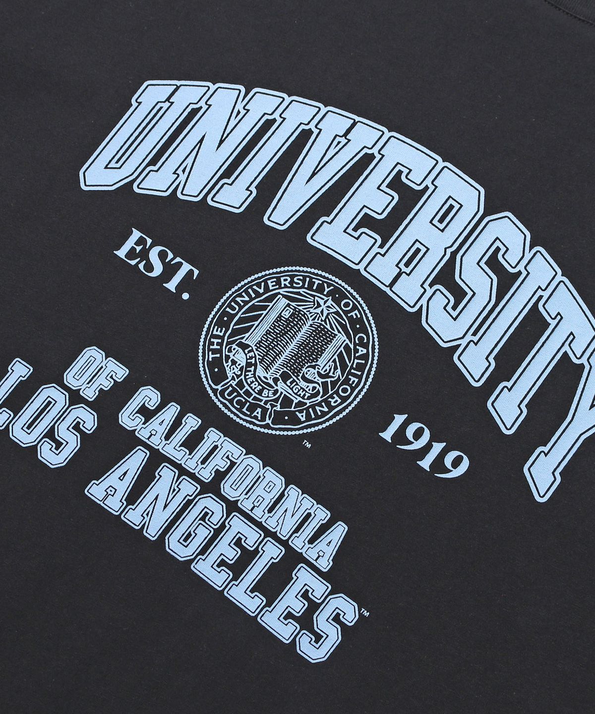 유씨엘에이(UCLA) 남녀공용 UCLA 유니버시티 오버핏 반팔티(UC5STA7)