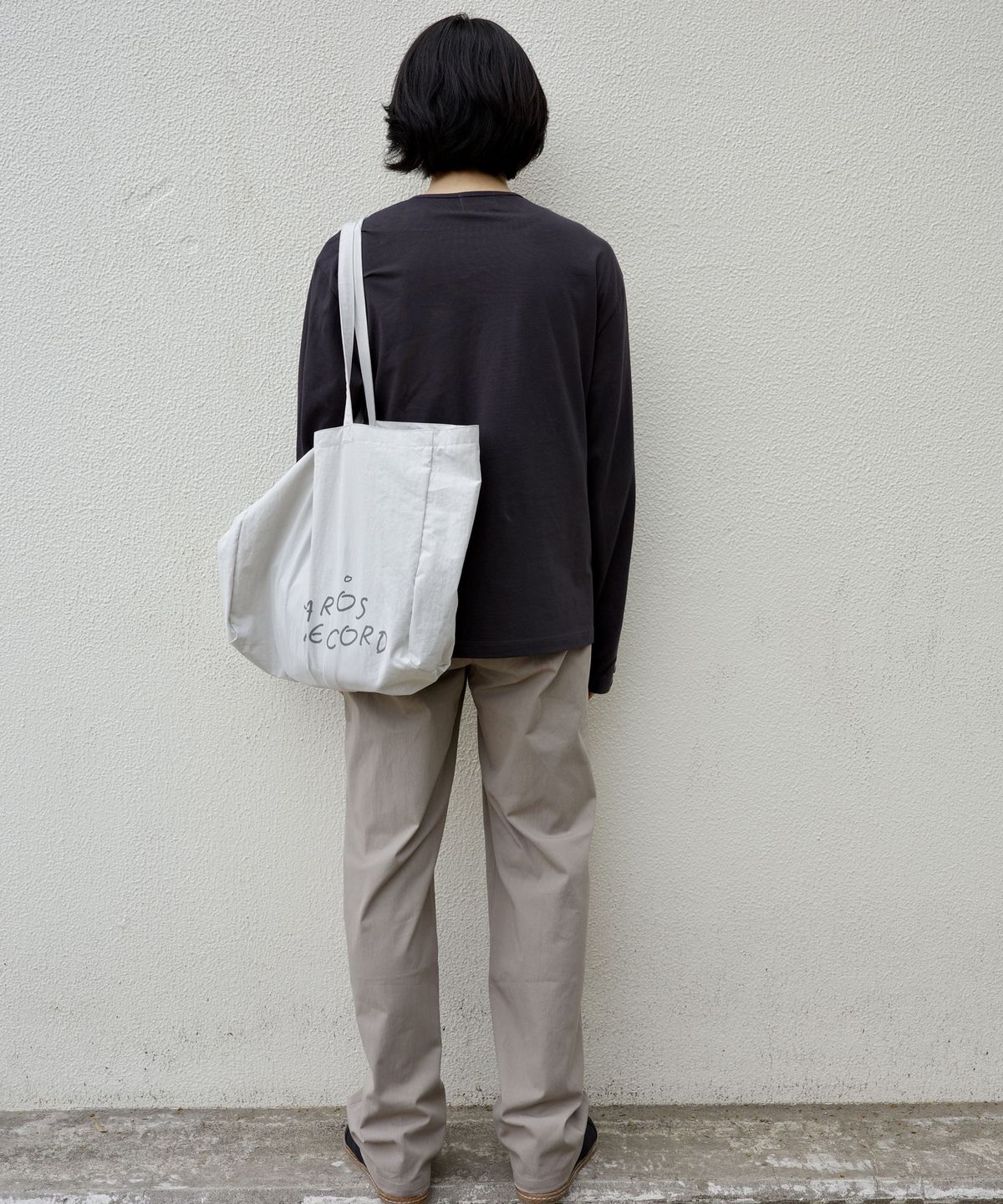 사로스(saros) Saros Record Bag - Light Gray