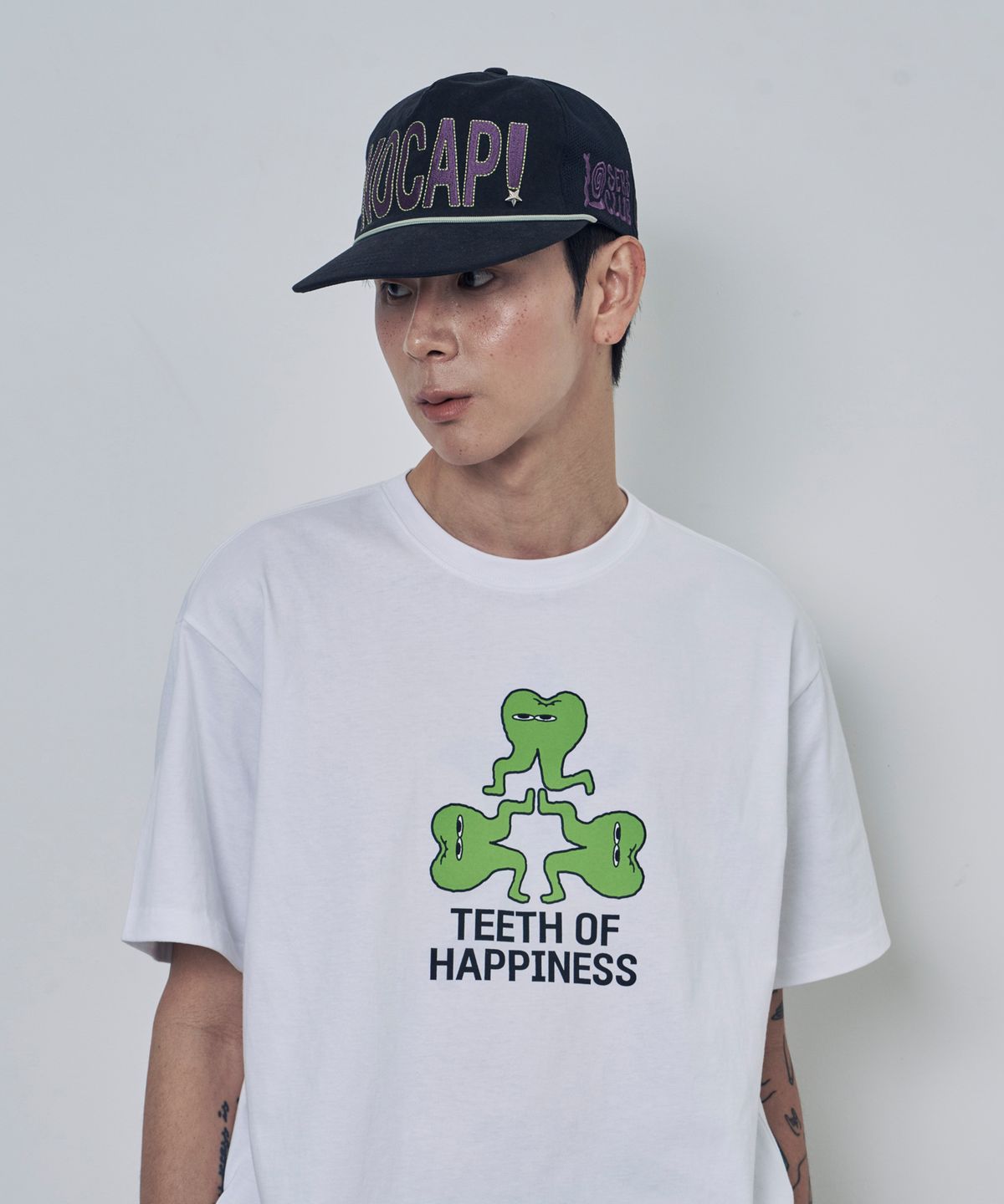 루저스클럽(LOSERS CLUB) NO CAP 스타 스터드 메쉬캡 블랙