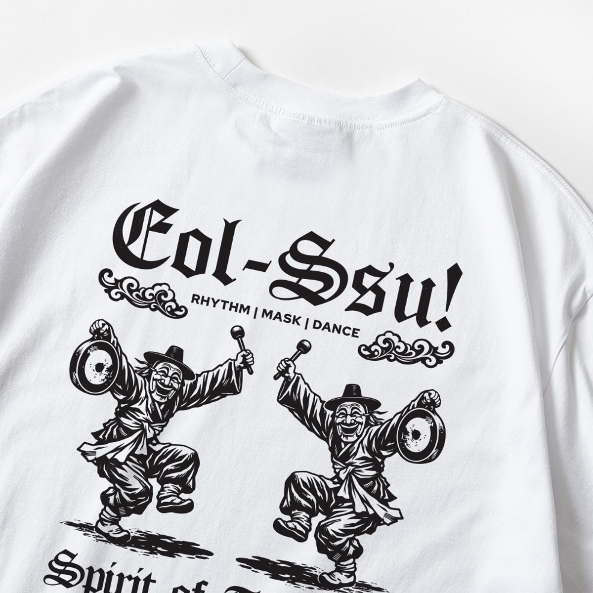 스플래시코드(SPLASHCODE) 반팔 티셔츠 화이트 - 얼쑤(Eol Ssu)