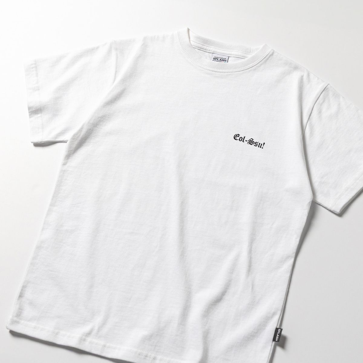 스플래시코드 키즈(SPLASHCODE KIDS) 키즈 반팔 티셔츠 화이트 - 얼쑤(Eol Ssu)