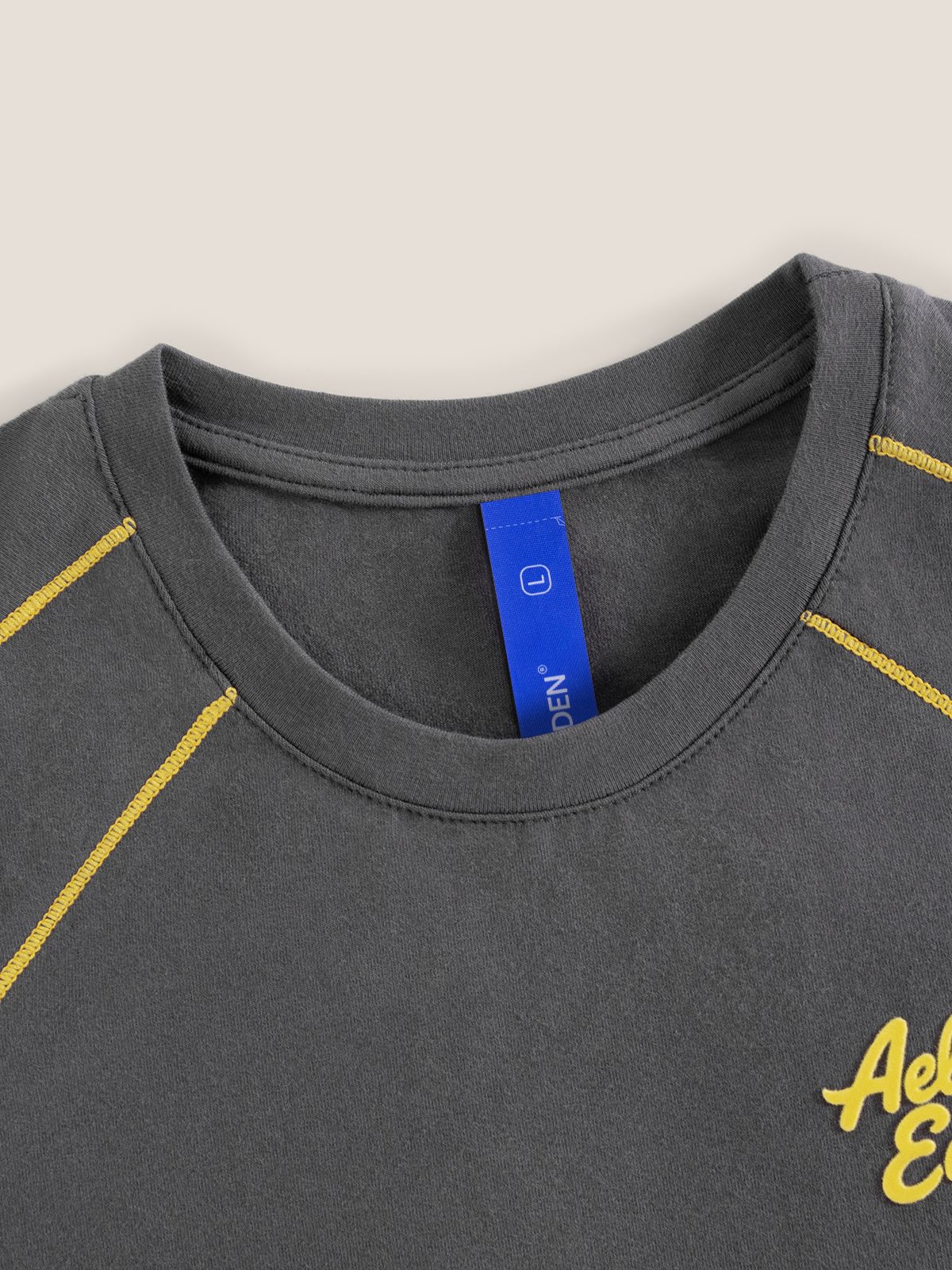 엘프릭 에덴(AELFRIC EDEN) Cloud Slim Sweat Set 슬림핏 스웨트 세트 AE26CUQ10307-01DGRY