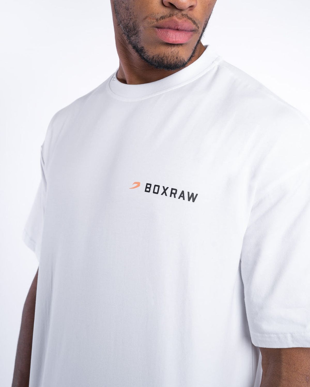 복스로(BOXRAW) We Dont Play Boxing 오버사이즈 티셔츠 - 남성 M BXRW-U-WDPBT [화이트]