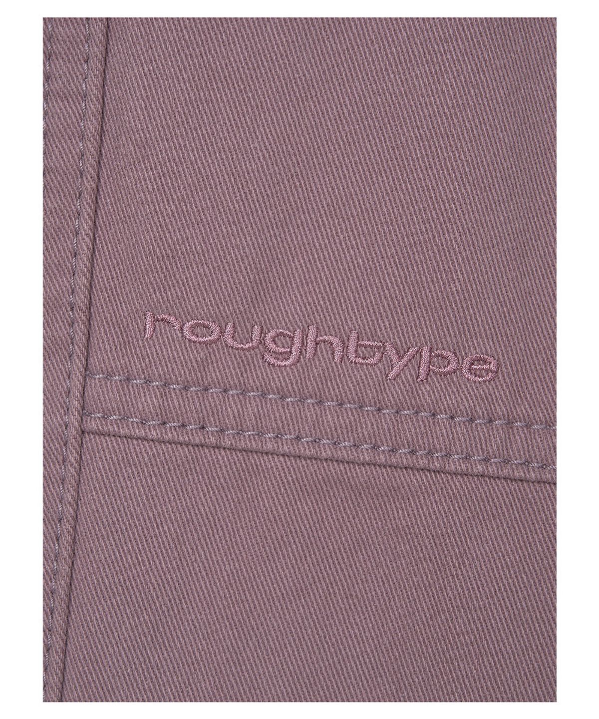 로타입(ROUGHTYPE) Double-cut Cotton Pants - Purple
