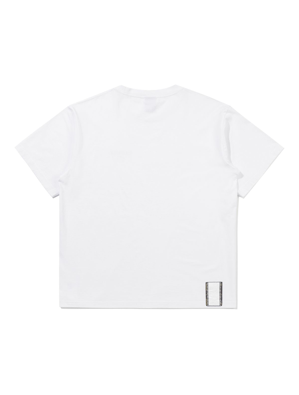 코닥(KODAK) 스몰 로고 반팔 티셔츠 WHITE