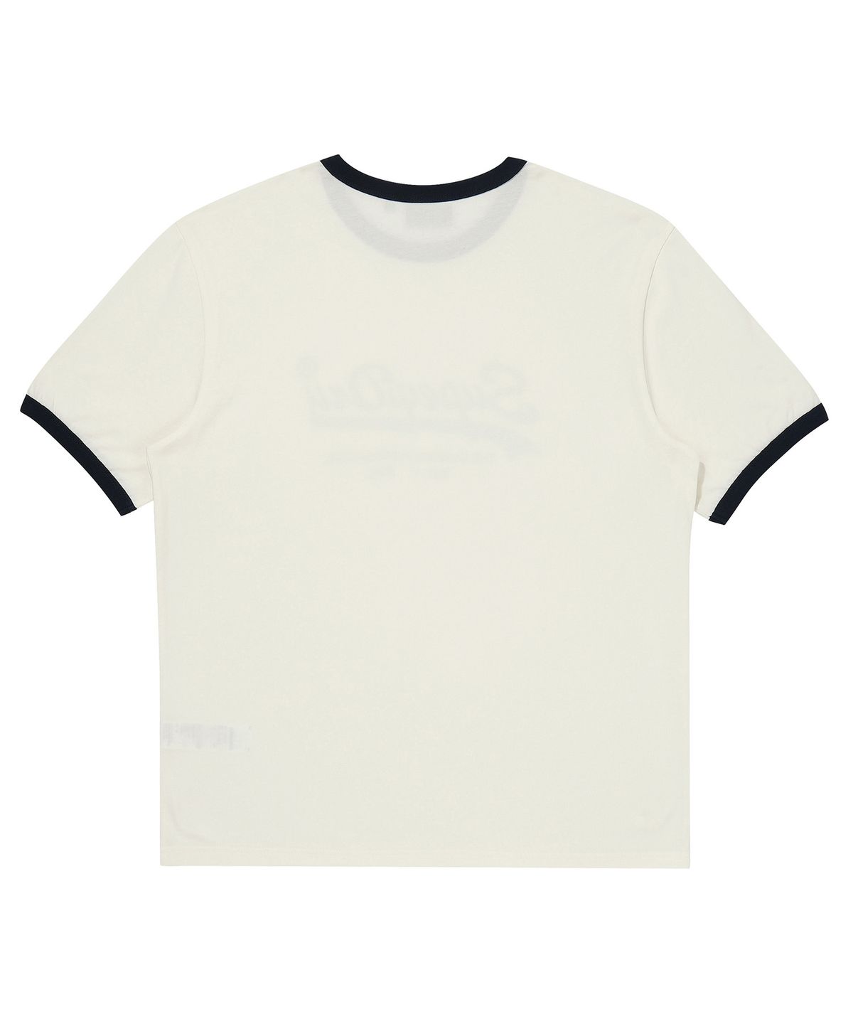 슈퍼드라이(SUPERDRY) 로고 링거 티셔츠 크림 SDUISCQ10CRM