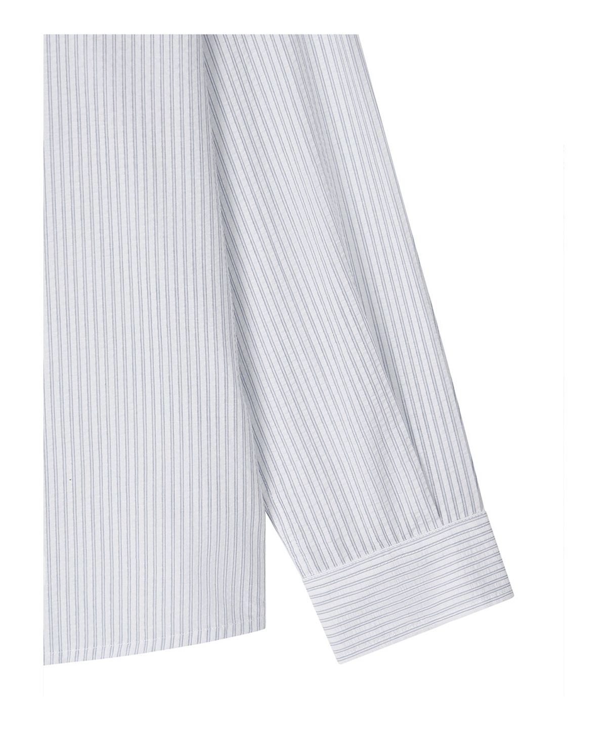 로타입(ROUGHTYPE) RO Pin Stripe Shirt - Sky blue