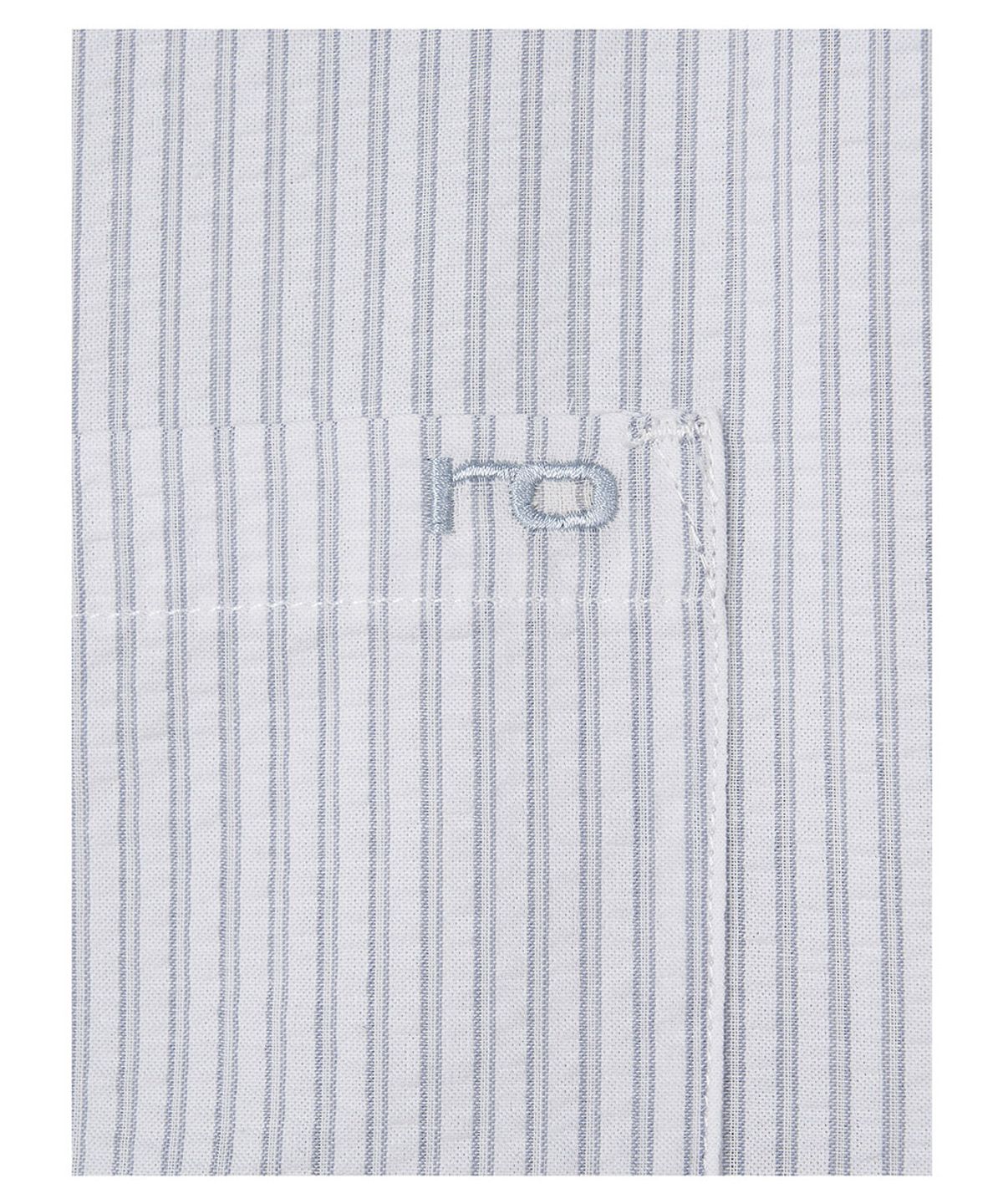 로타입(ROUGHTYPE) RO Pin Stripe Shirt - Sky blue