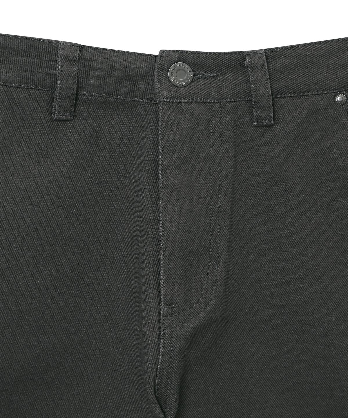 슈퍼드라이(SUPERDRY) 우먼스 로고 스티치 반바지 차콜 SDFLTCQ55CHL
