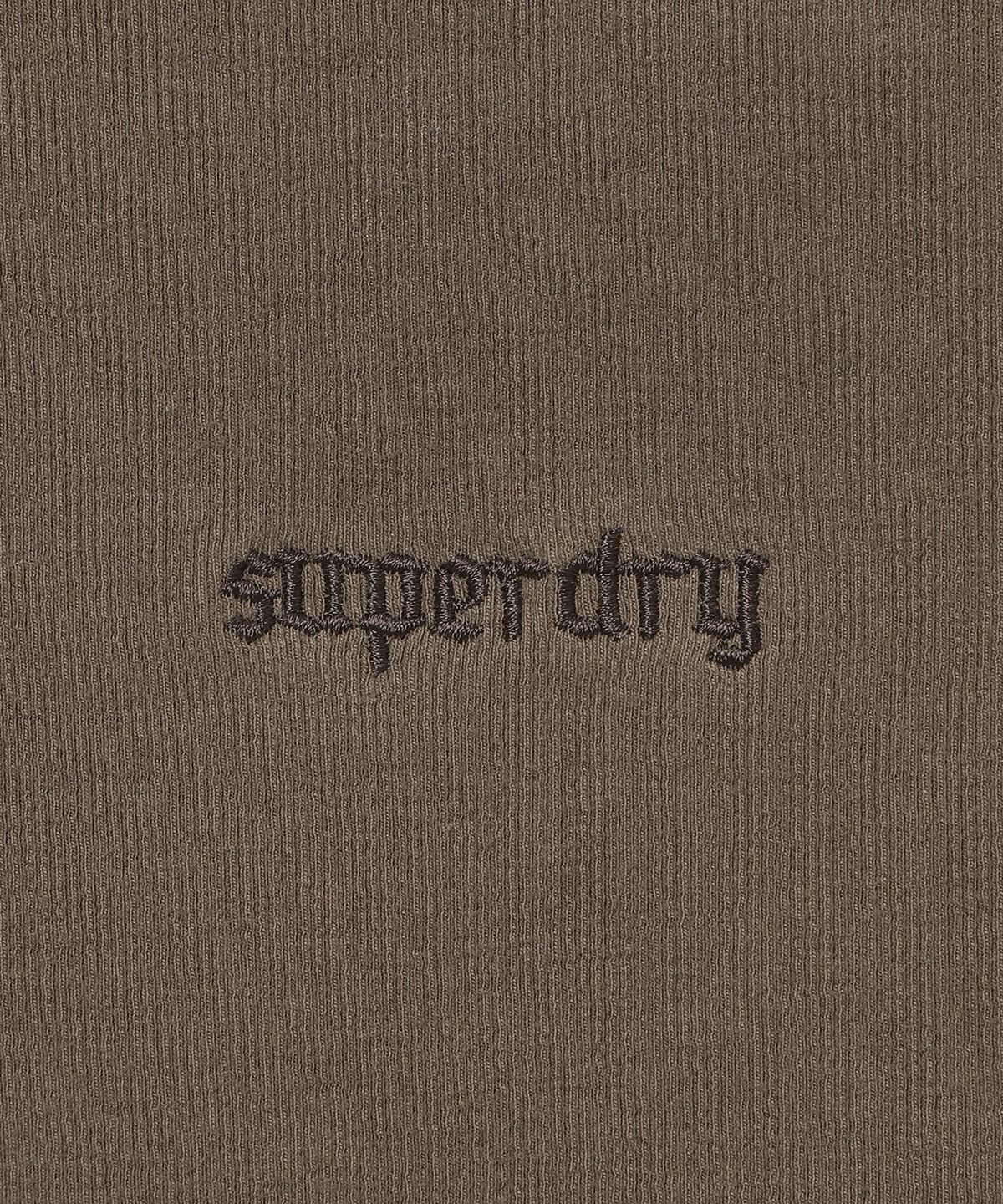 슈퍼드라이(SUPERDRY) 우먼스 레이어드 슬림 티셔츠 브라운 SDFISCQ47BRW