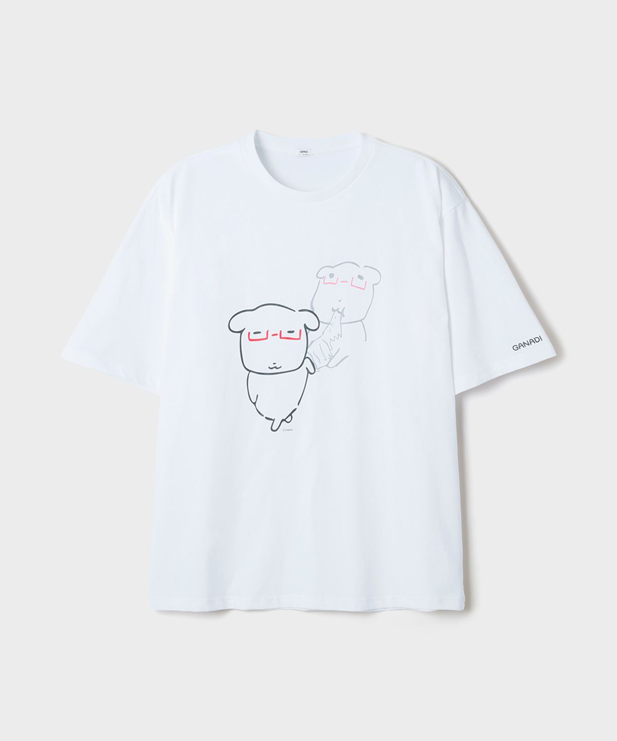 스파오(SPAO) [가나디] 반팔 티셔츠(DARK RED)_SPRLG25U09