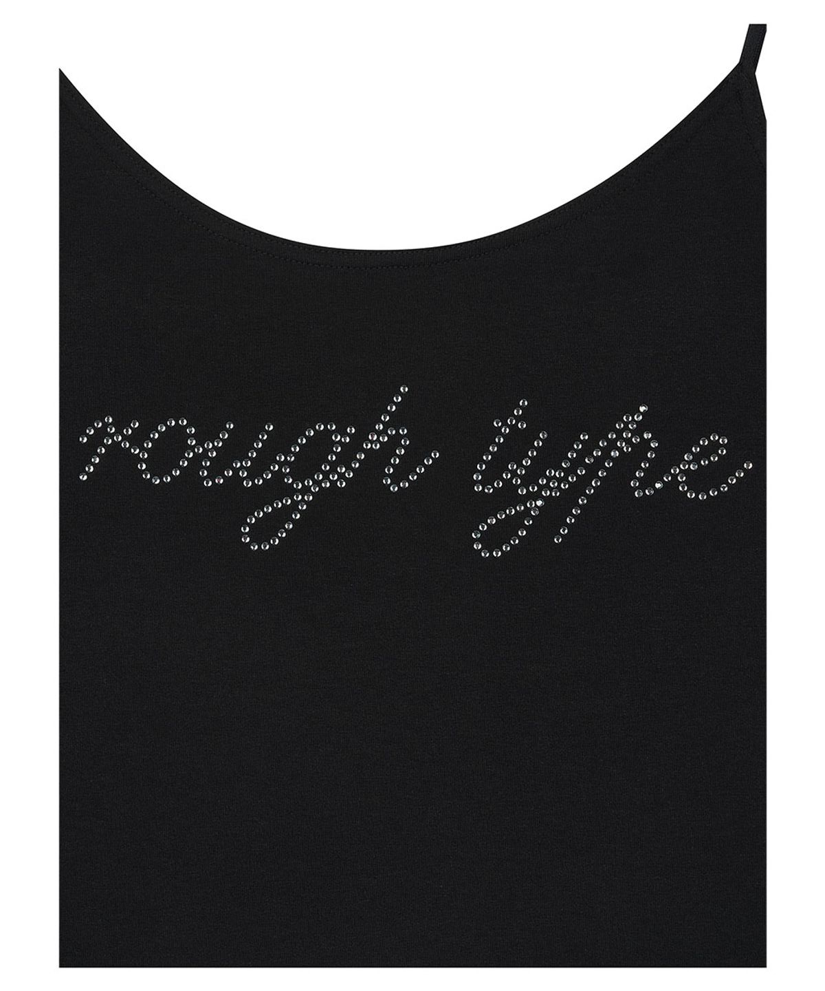 로타입(ROUGHTYPE) Cubic Logo Sleeveless - Black