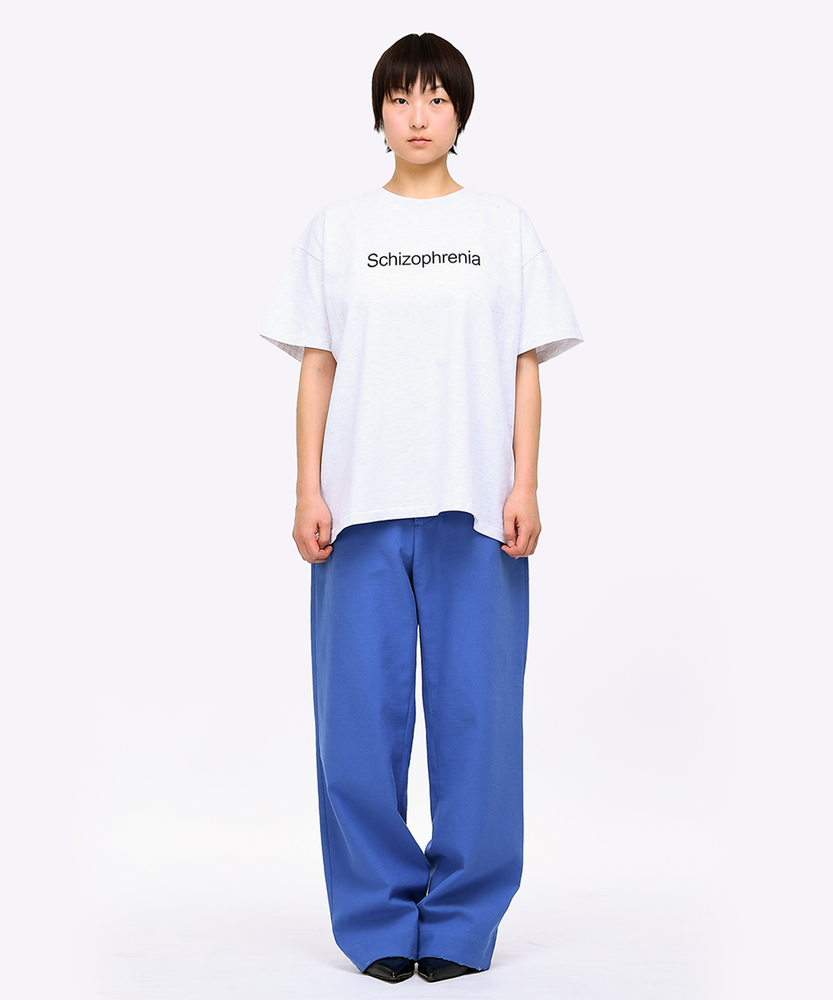 퀘스트앤게스트(QUEST&GUEST) Schizophrenia T-shirt (Heather Grey)