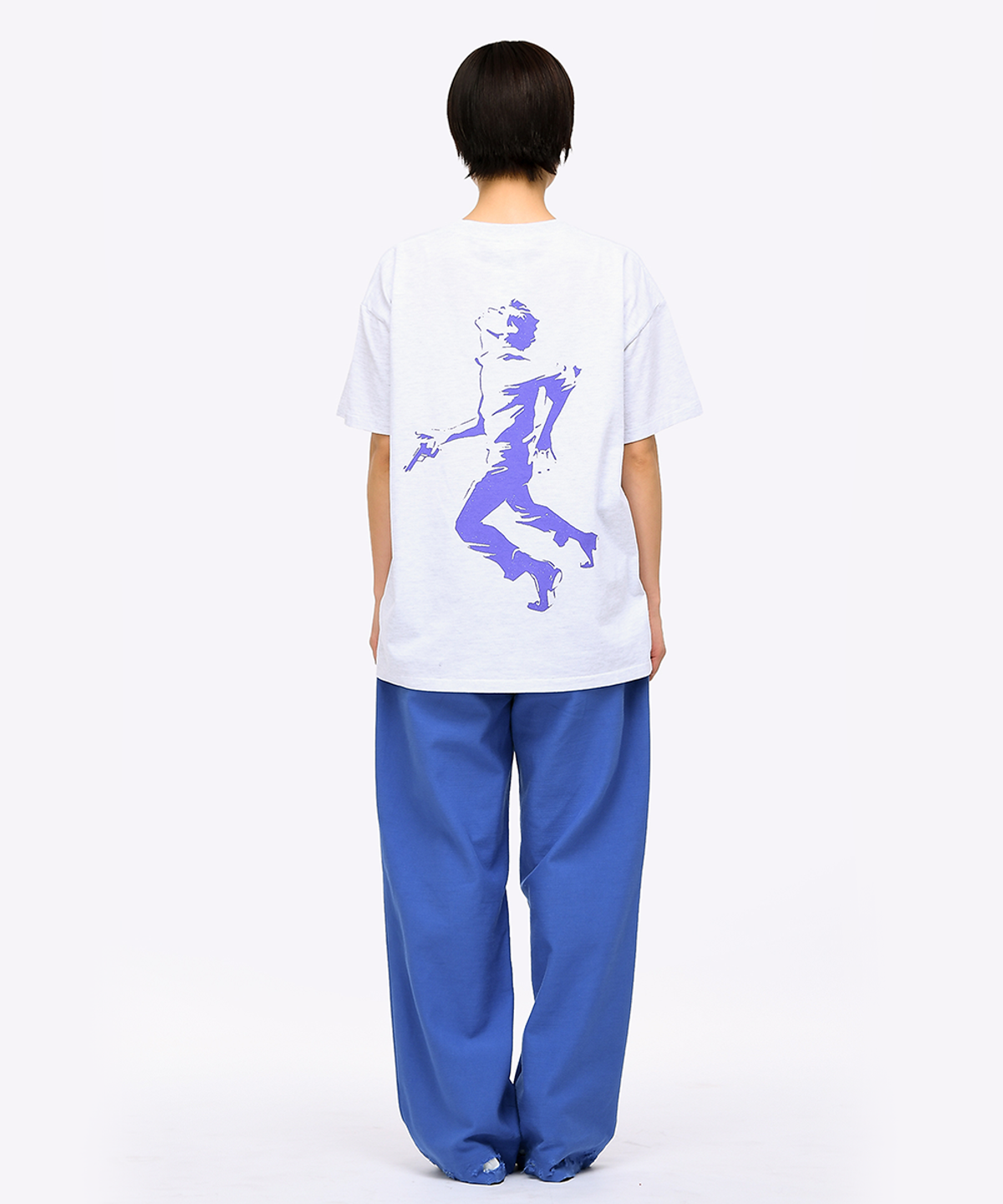 퀘스트앤게스트(QUEST&GUEST) Schizophrenia T-shirt (Heather Grey)