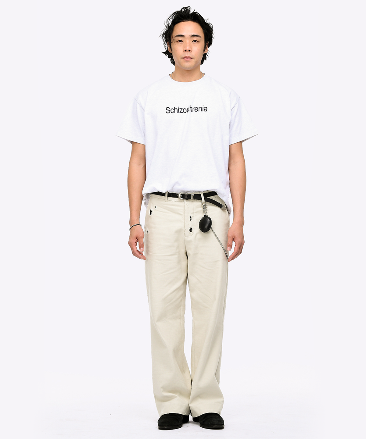 퀘스트앤게스트(QUEST&GUEST) Schizophrenia T-shirt (Heather Grey)