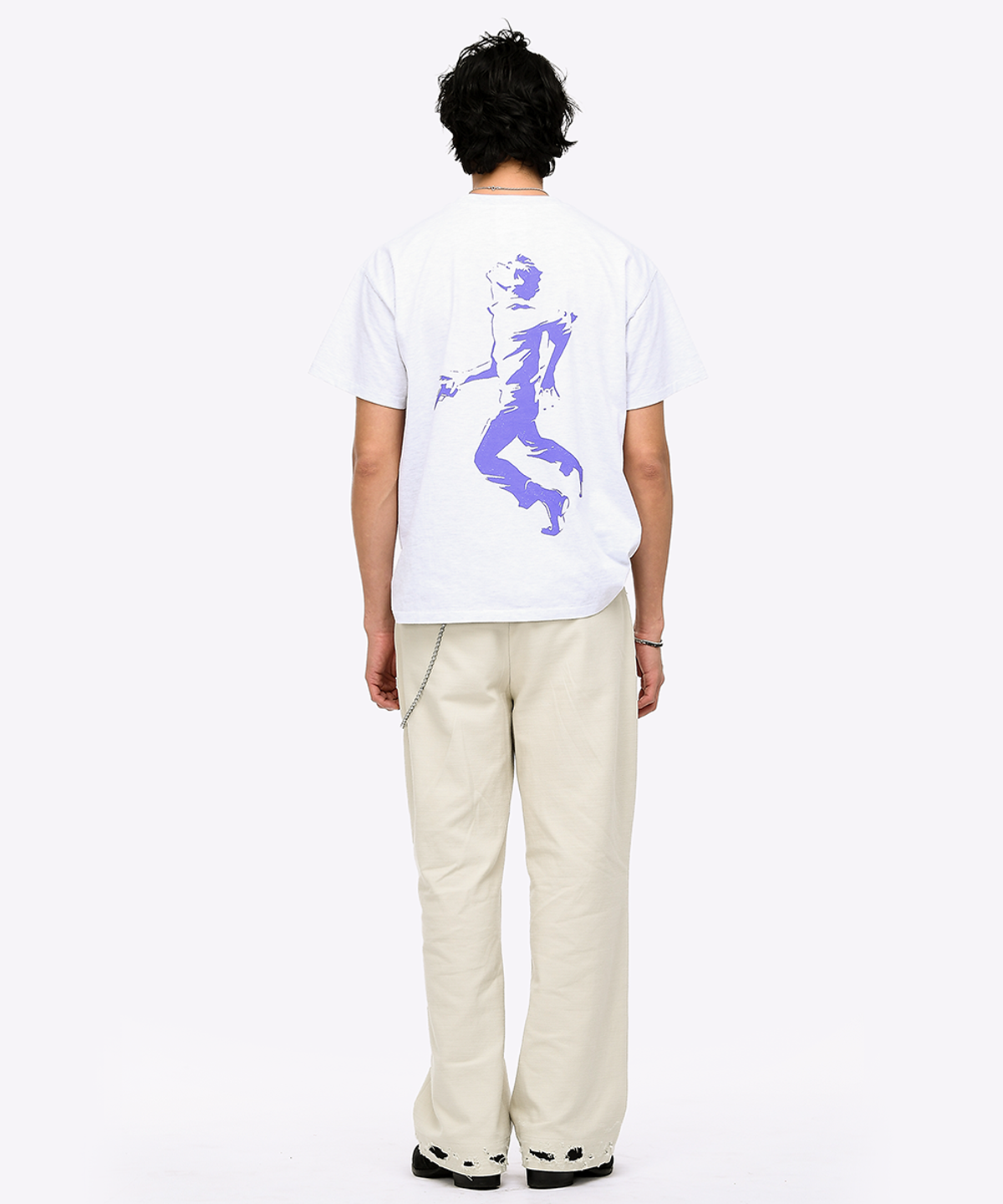 퀘스트앤게스트(QUEST&GUEST) Schizophrenia T-shirt (Heather Grey)