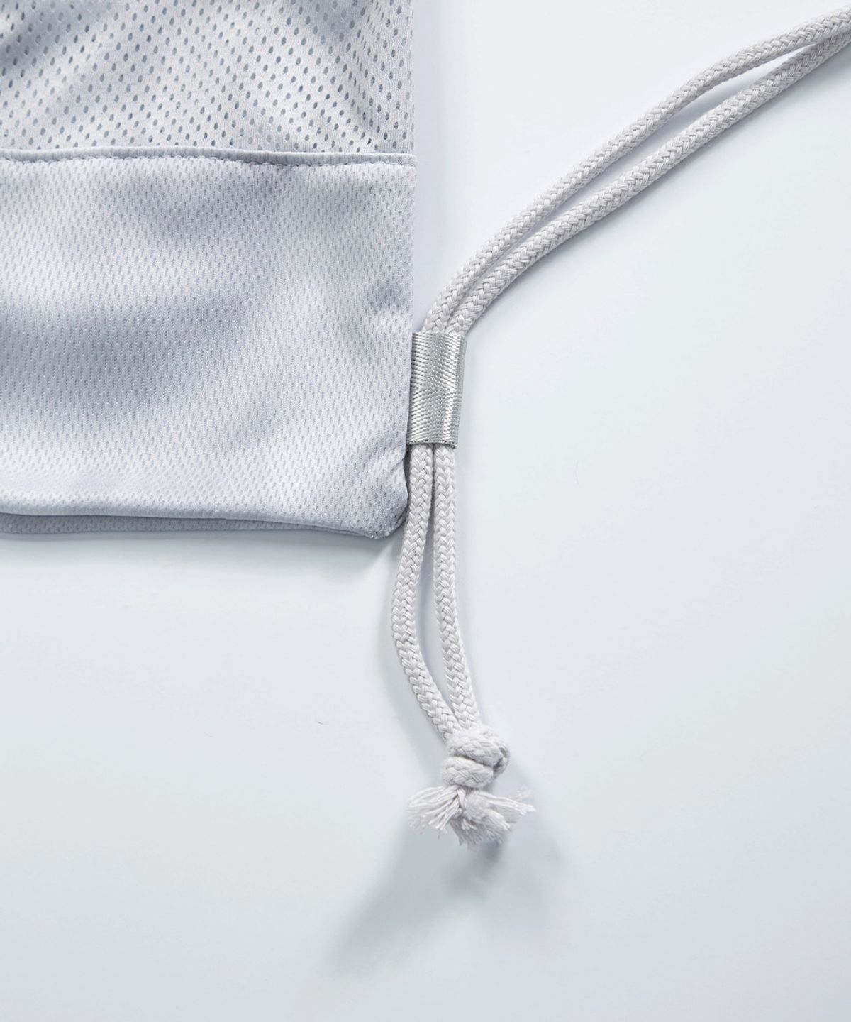 애즈온(ASON) DRAW STRING BAG / LIGHT GRAY