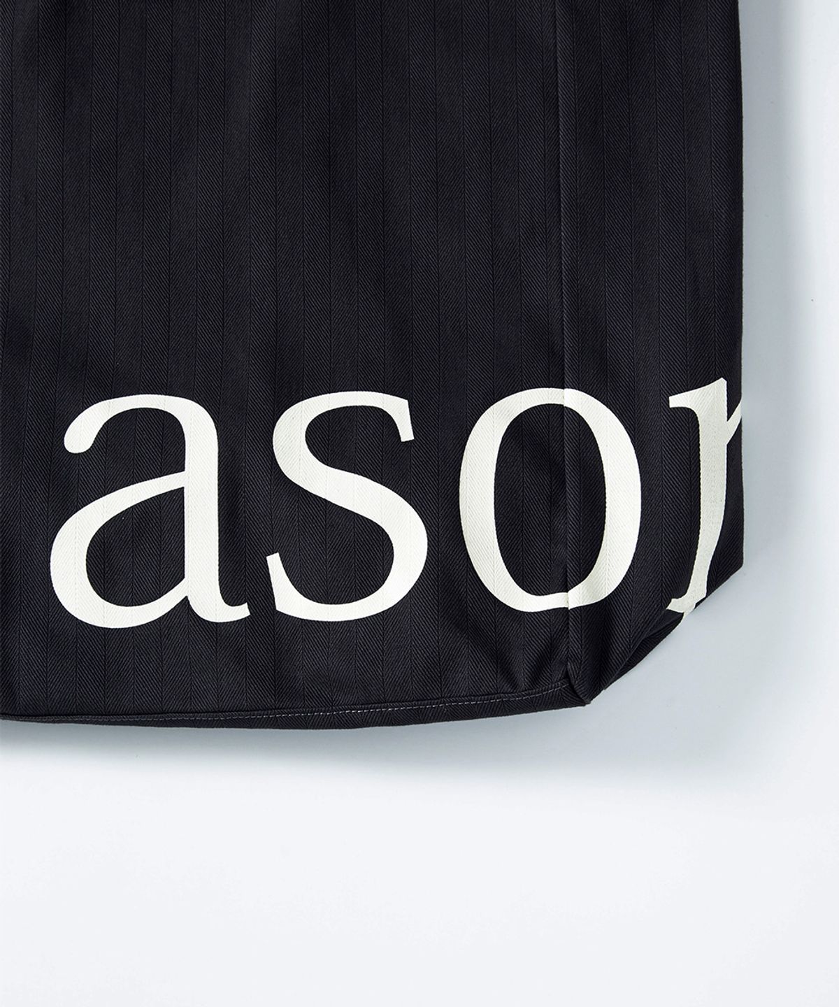 애즈온(ASON) EVENING SHOPPER BAG / NAVY