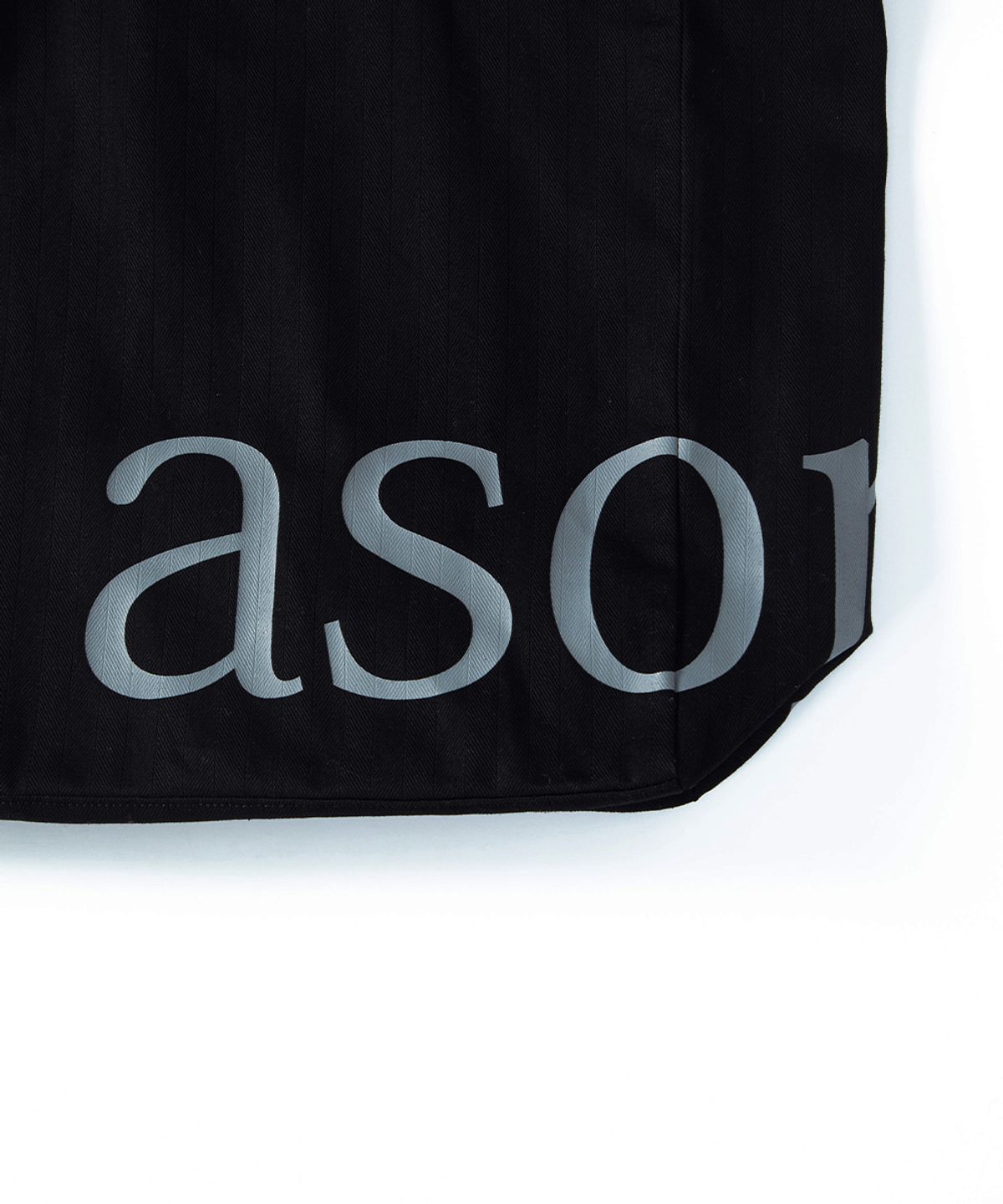 애즈온(ASON) EVENING SHOPPER BAG / BLACK