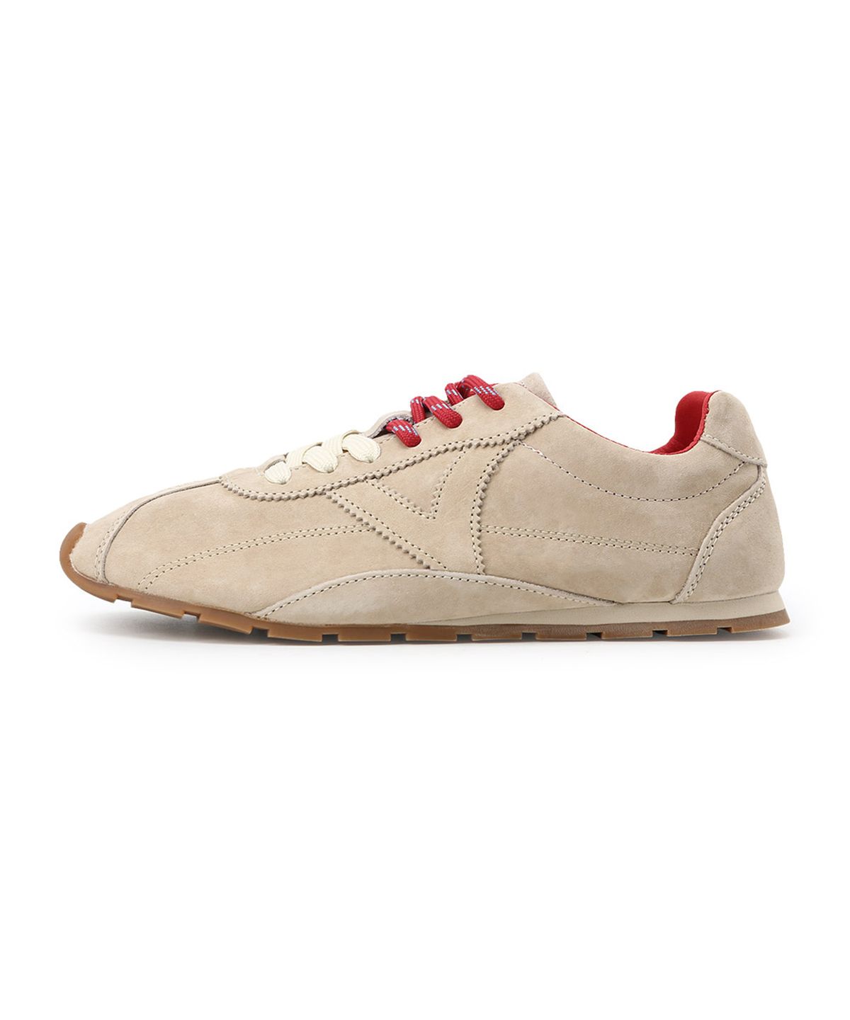 빅토리아 슈즈(VICTORIA SHOES) 아스터 스웨이드 스니커즈 (1159102-BEIGE)