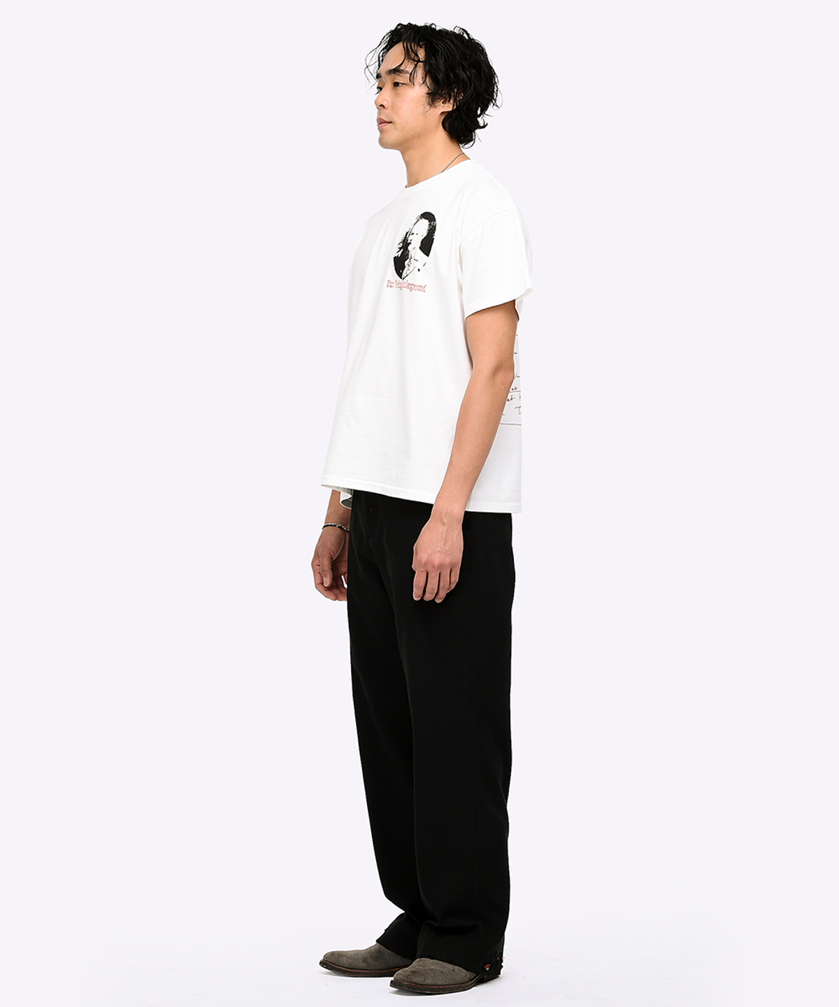 퀘스트앤게스트(QUEST&GUEST) Dostoevsky Underground T-shirt (Tubular)