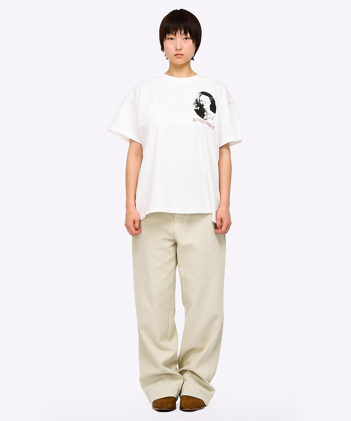 퀘스트앤게스트(QUEST&GUEST) Dostoevsky Underground T-shirt (Tubular)
