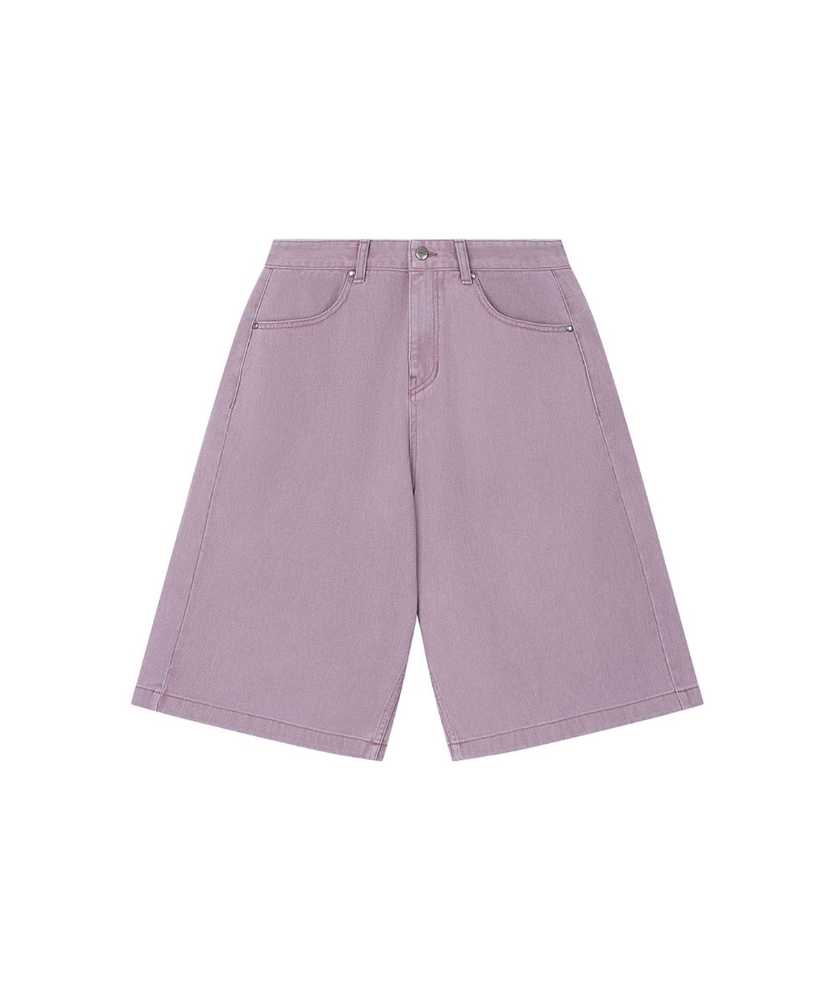 로타입(ROUGHTYPE) Washed Cotton Bermuda Pants - Indipink