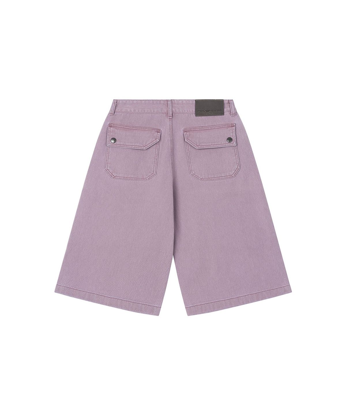 로타입(ROUGHTYPE) Washed Cotton Bermuda Pants - Indipink