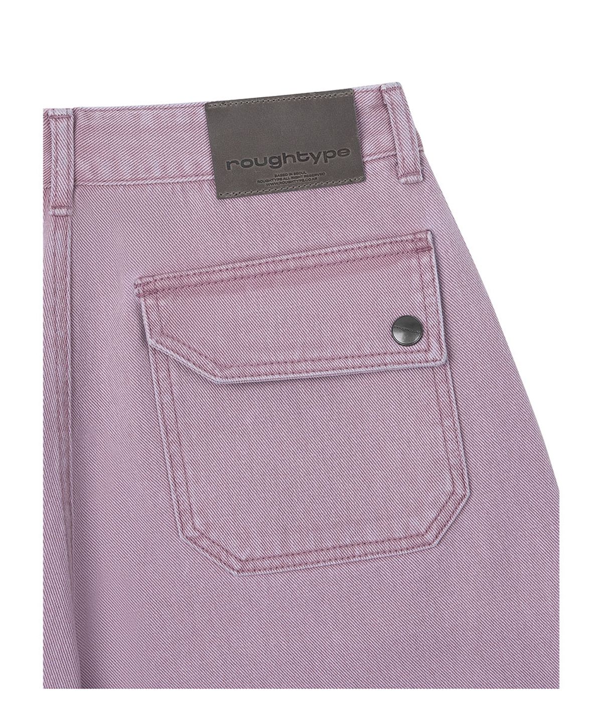 로타입(ROUGHTYPE) Washed Cotton Bermuda Pants - Indipink