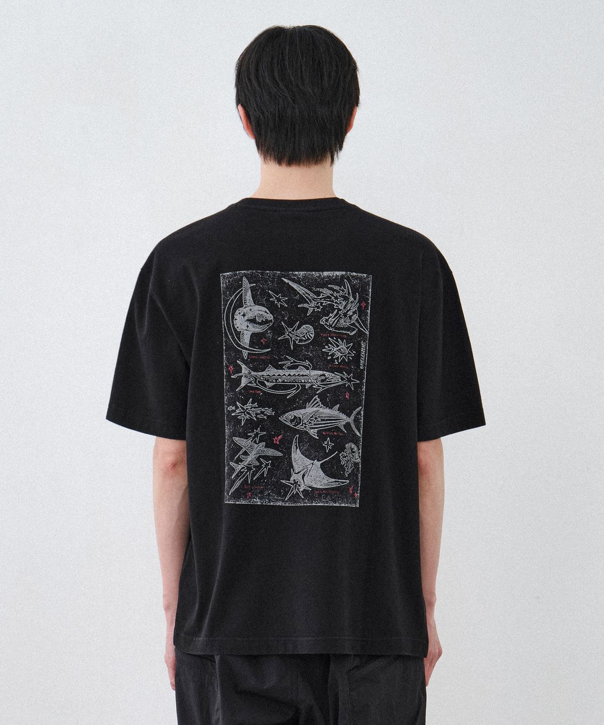 힐리먼트(HELEMENT) 스텔라 피그먼트 반팔티 (BLACK)