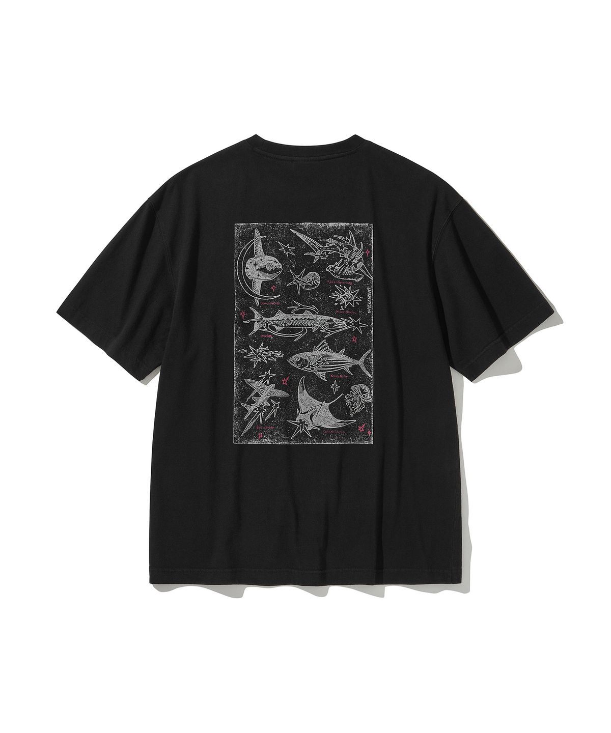 힐리먼트(HELEMENT) 스텔라 피그먼트 반팔티 (BLACK)