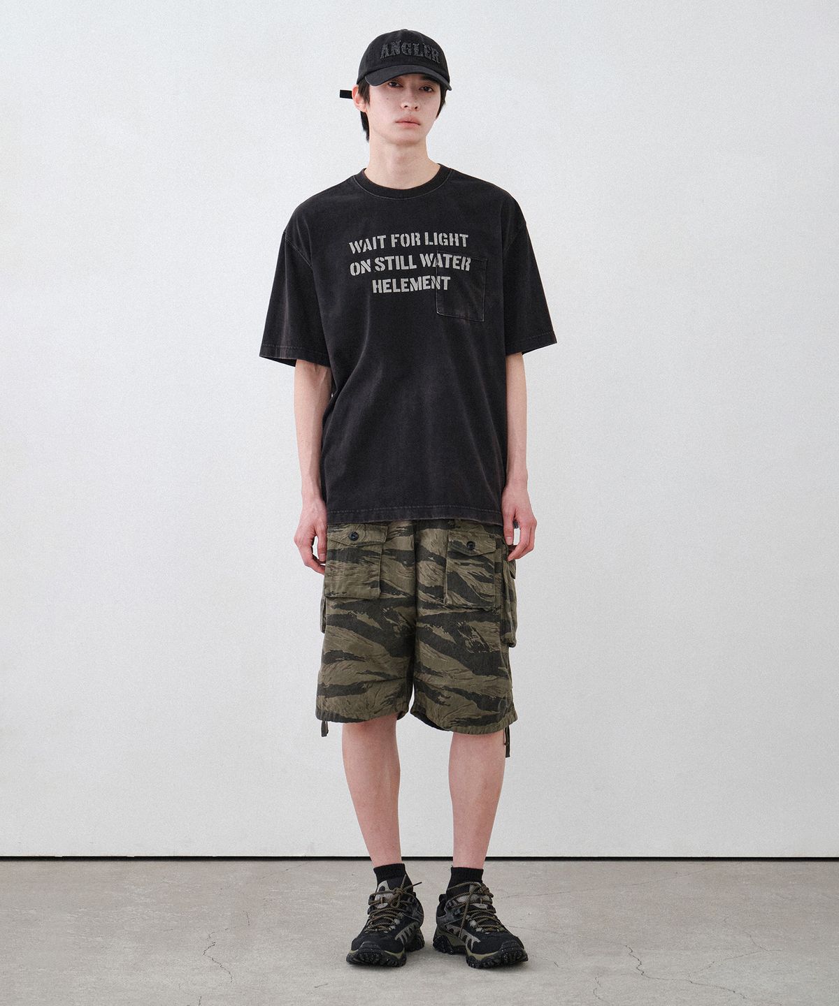 힐리먼트(HELEMENT) 바이퍼 포켓 반팔티 (BLACK)