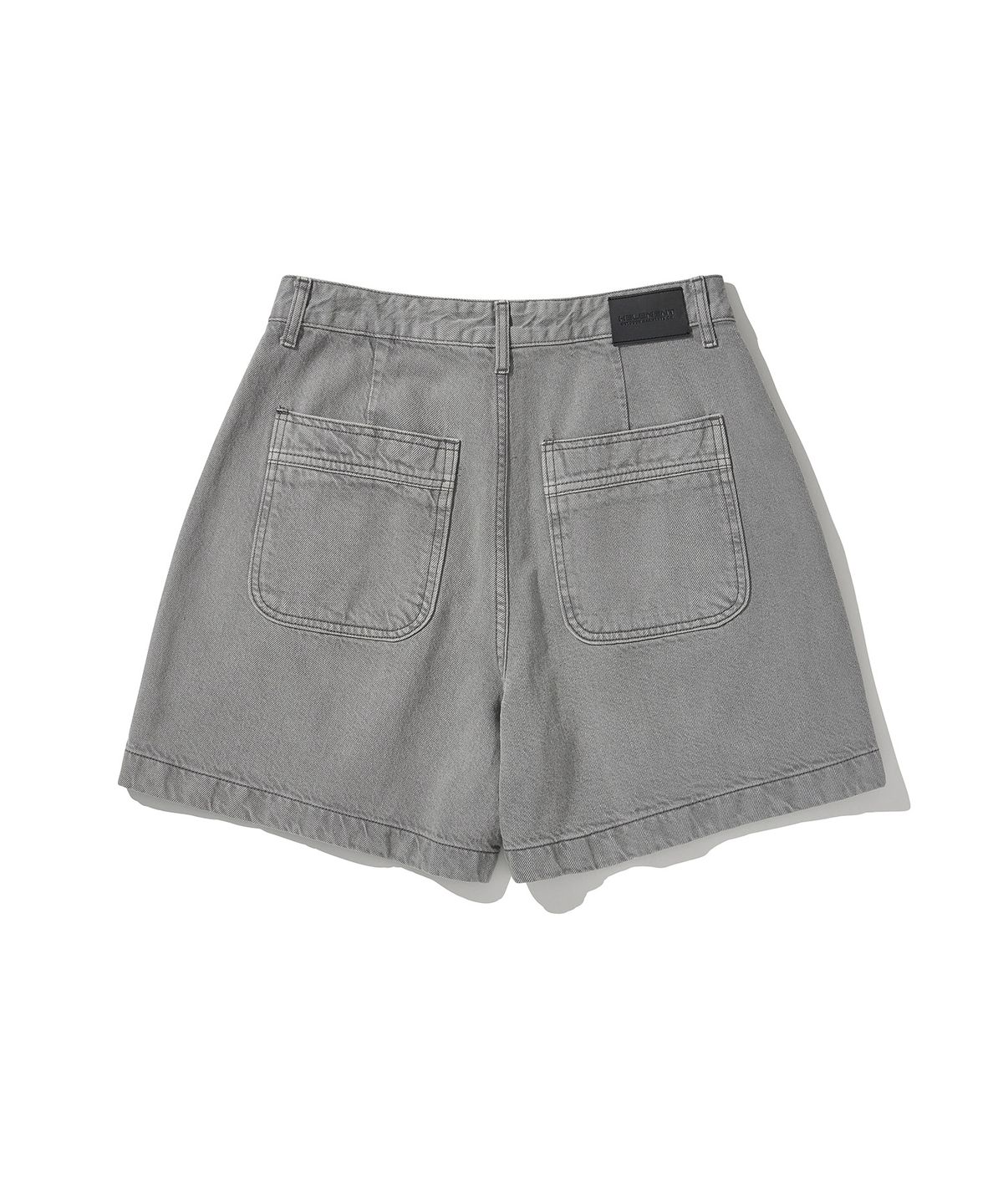 힐리먼트(HELEMENT) 여성 피그먼트 데님 숏팬츠 (GREY)