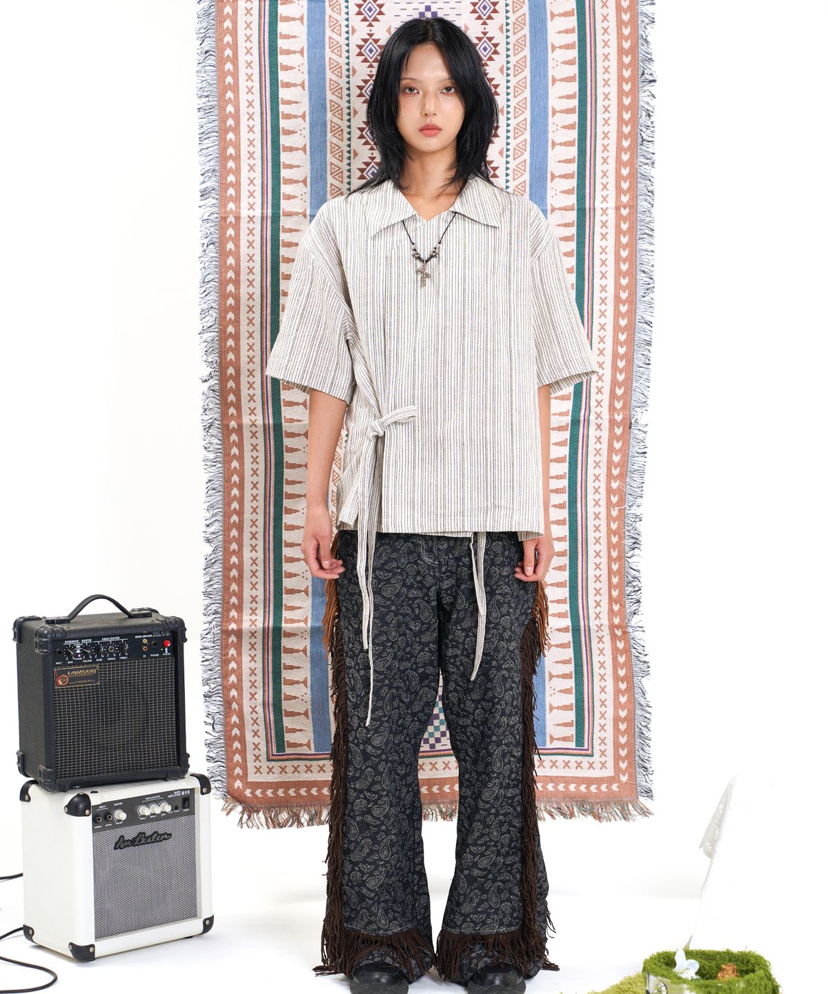 히피하우스(HIPPIE HAUS) Dapho Hendrix Shirt