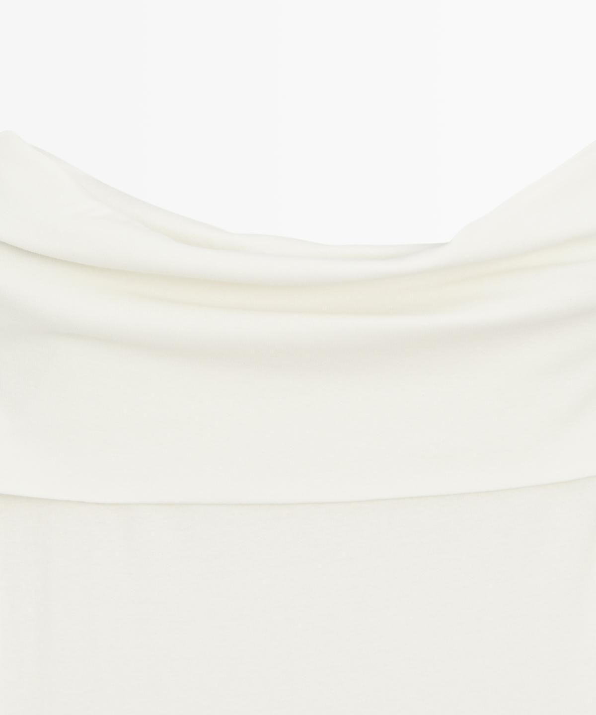 마시모두띠(MASSIMO DUTTI) 코튼 오프 숄더 탑