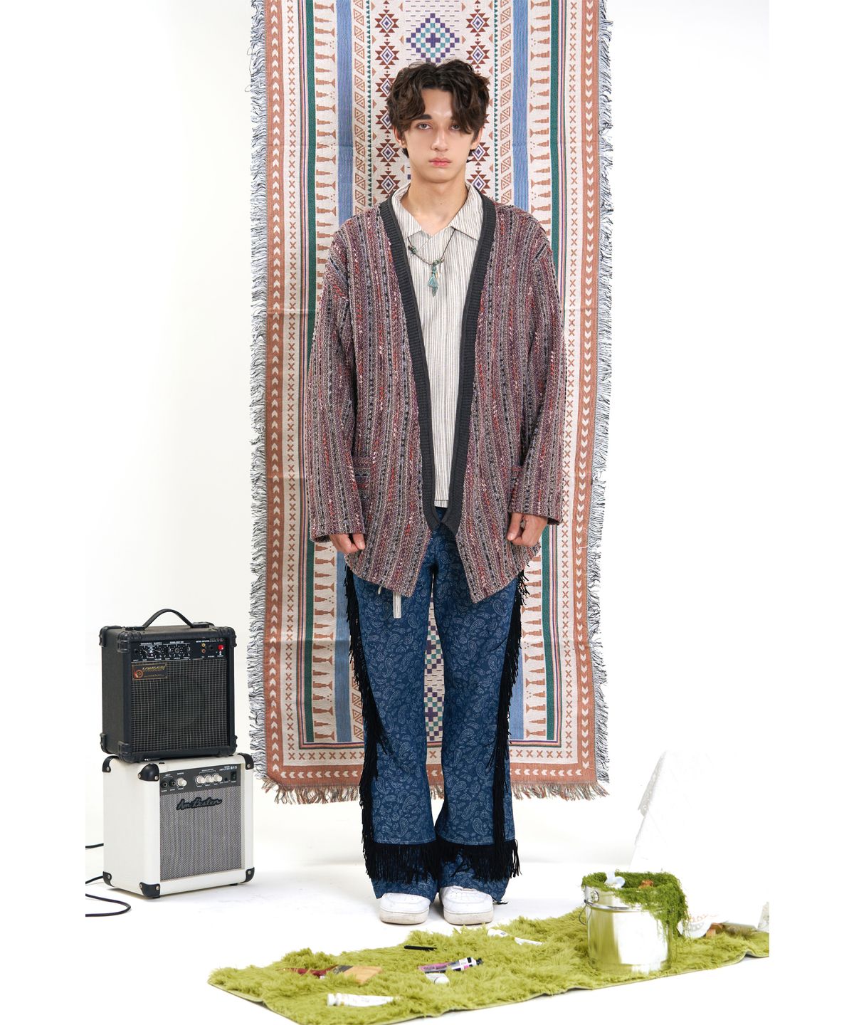 히피하우스(HIPPIE HAUS) Purple Haze Robe