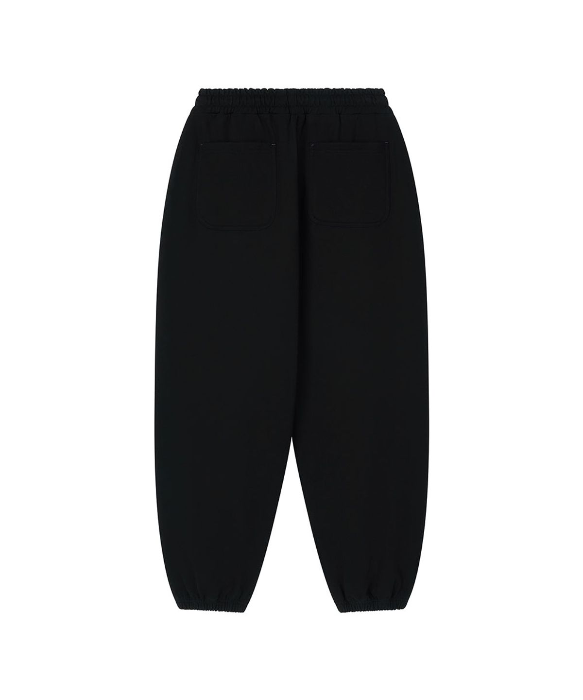 로타입(ROUGHTYPE) Oversized Jogger Sweatpants - Black