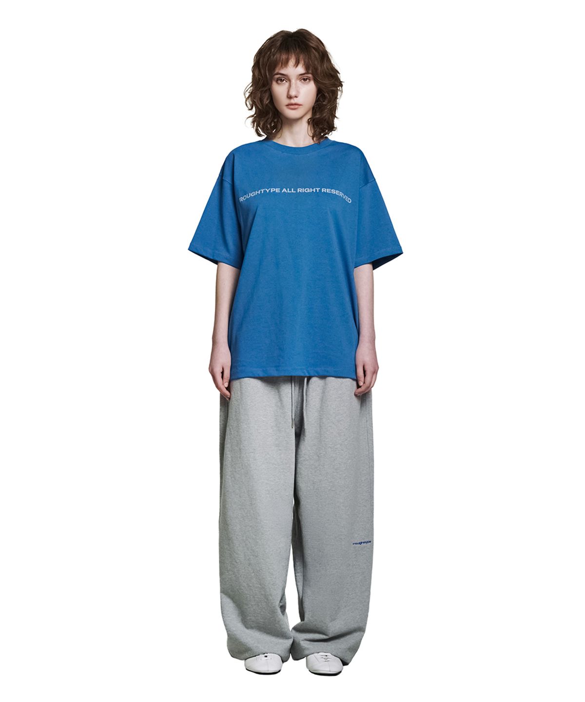 로타입(ROUGHTYPE) Oversized Jogger Sweatpants - Gray