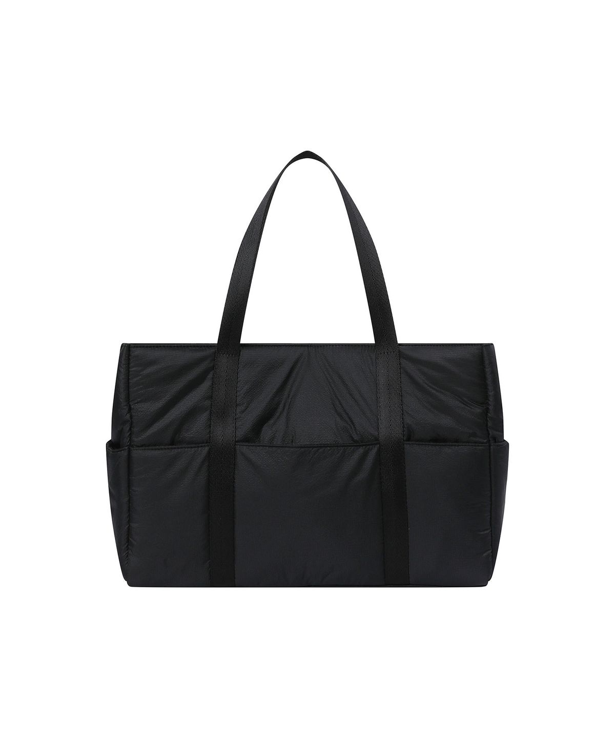 하나히(HANAHI) Puffy tote bag BLACK