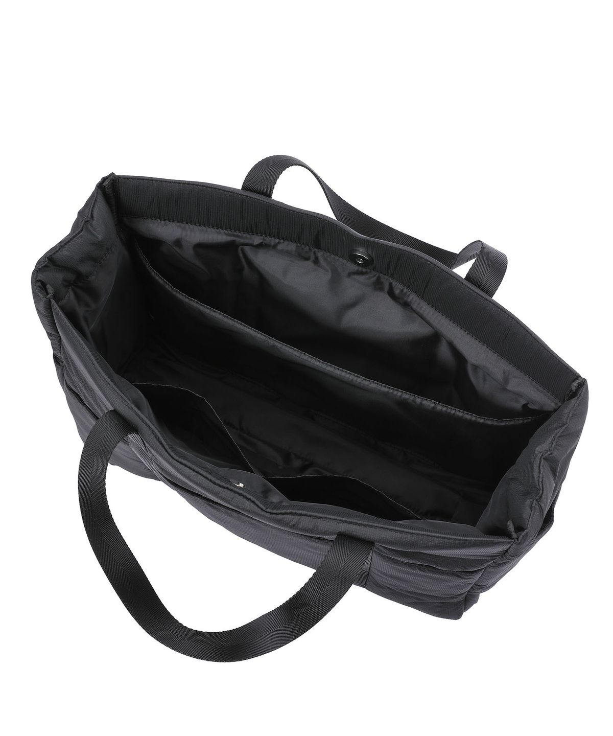 하나히(HANAHI) Puffy tote bag BLACK