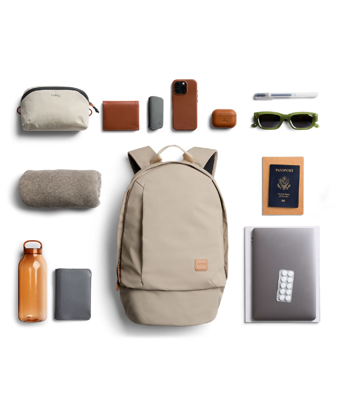 벨로이(BELLROY) 클래식 백팩(BCBD-TNI-244) - 타히니