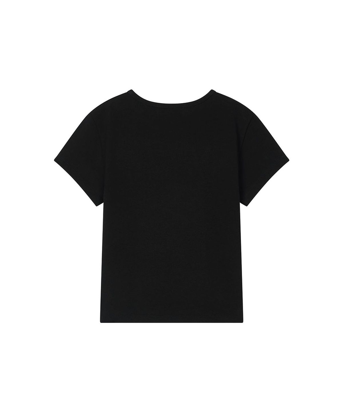 로타입(ROUGHTYPE) 89 Crop Short-sleeved Shirt - Black